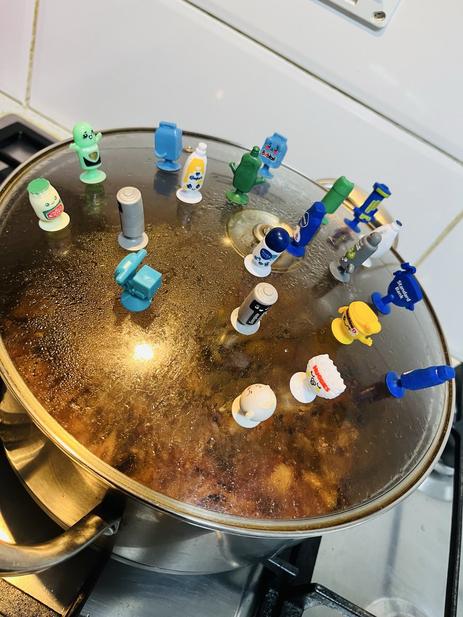 Im so tired. My son sticks them on everything.