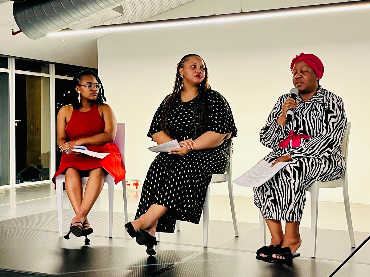 Survivors Thabile, Jacque, and <a href="/she_girl_girl/">Sheila Makhado</a> from My Justice, My Voice reminded us: survivors don’t need others to speak for them — they need to be heard.

“I am the voice of the voiceless.”
“I am turning my pain to purpose.”
“We told our stories our way.”

#BeBrave!