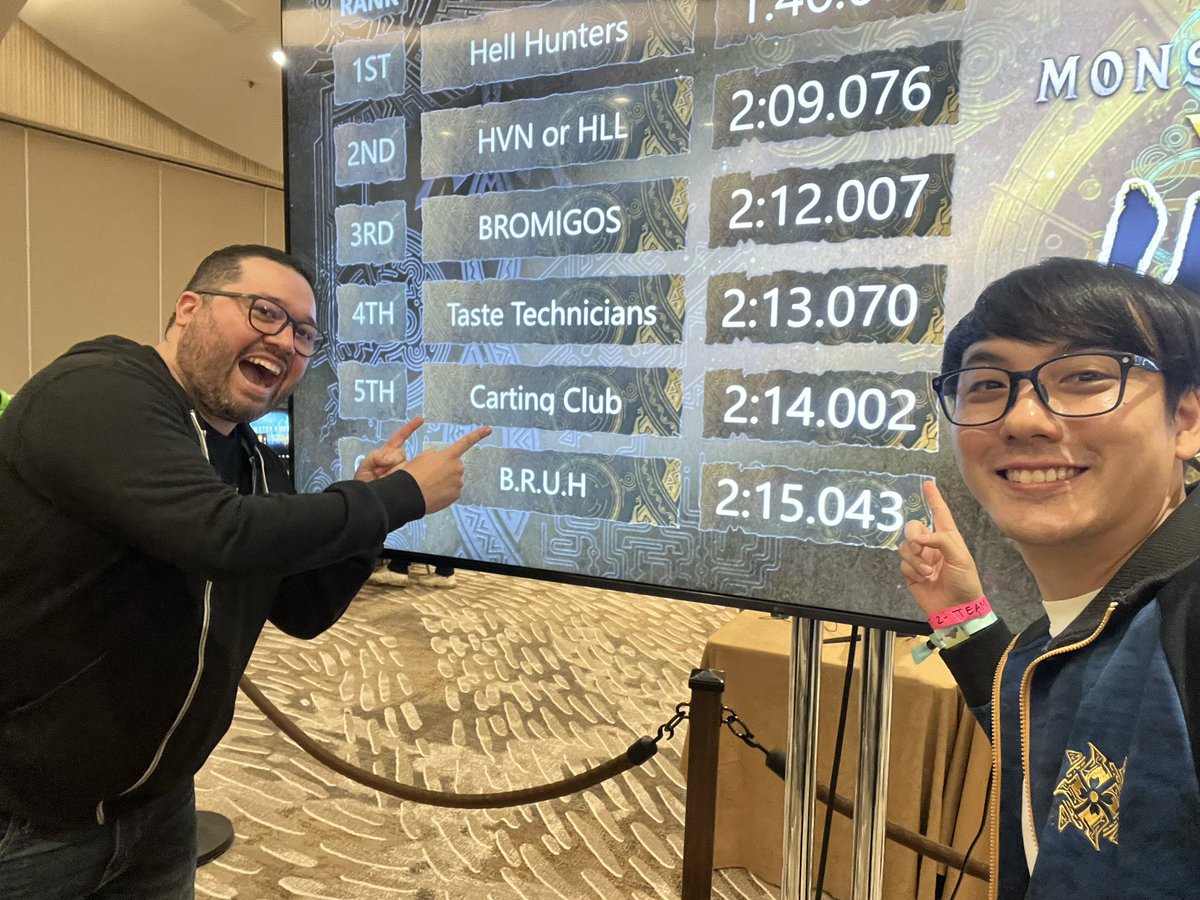 HOLY SHIT WE MADE IT