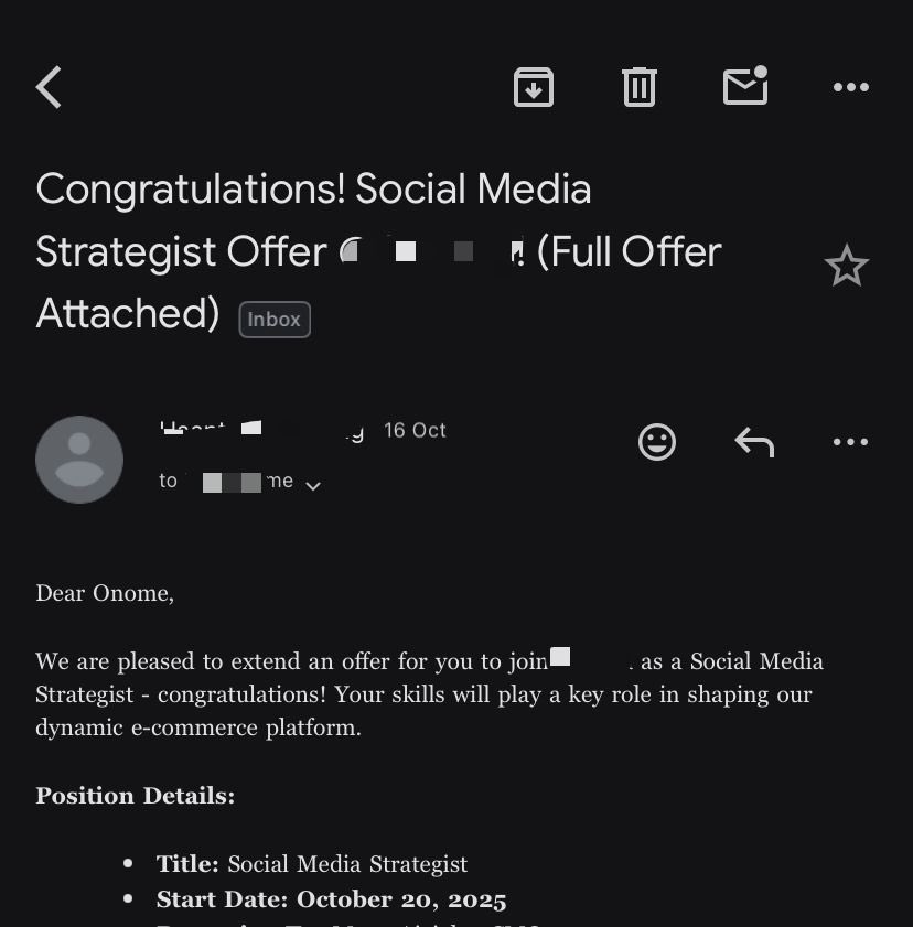 mayo_naisee's tweet image. The Application. The Result.
