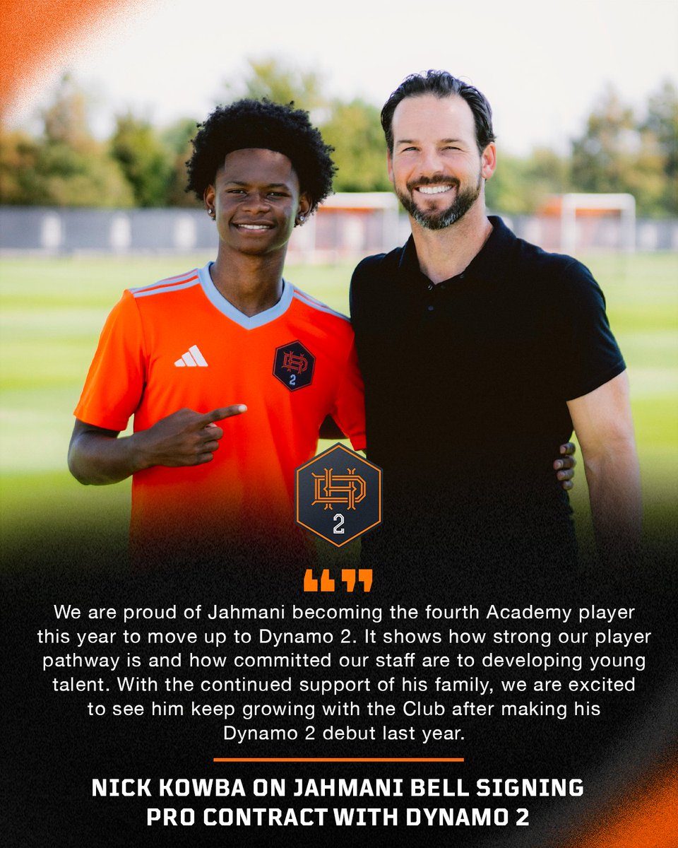 houstondynamo2's tweet image. Another homegrown talent on the rise 🙌