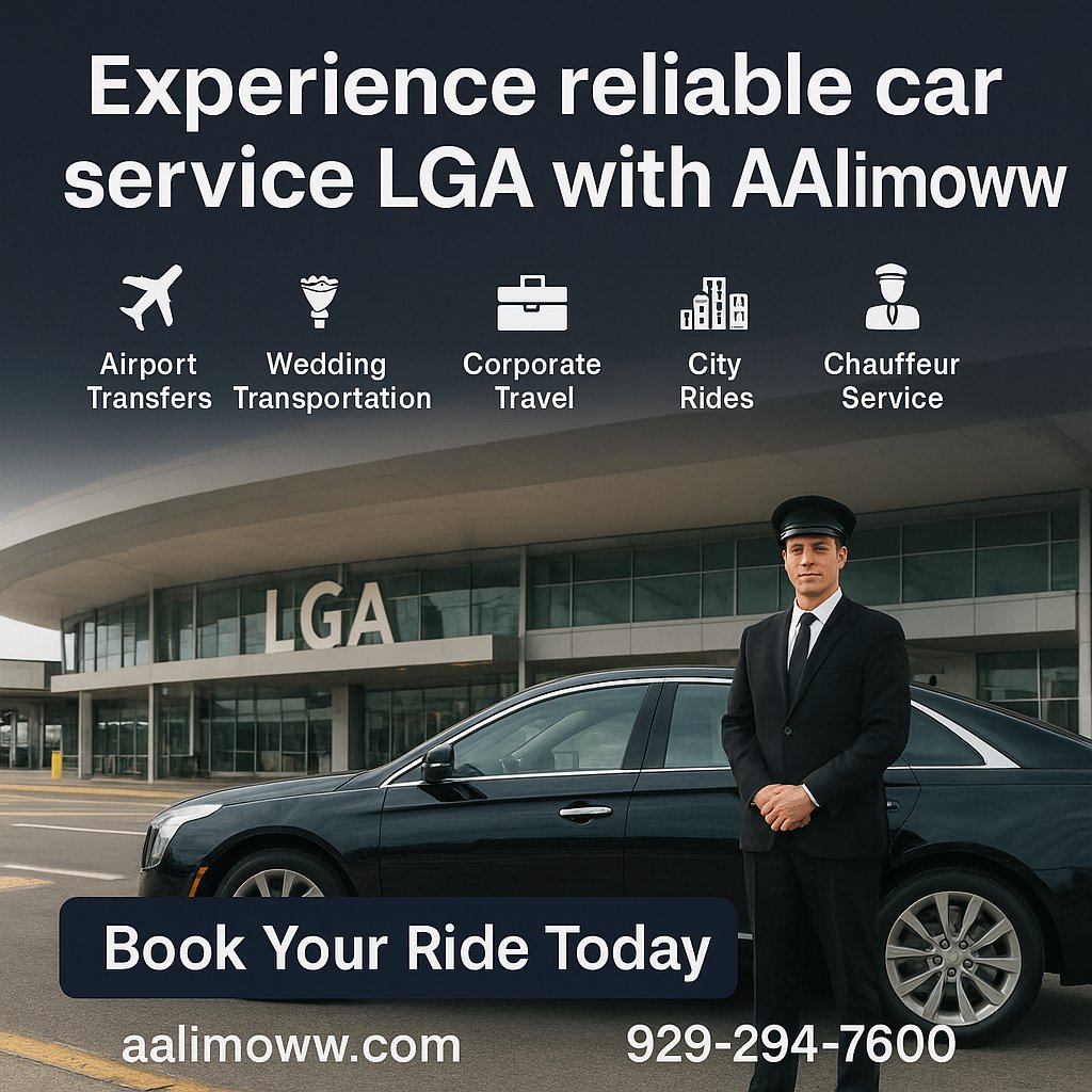 AALimoWw's tweet image. Experience reliable and professional car service at LaGuardia Airport with AALimoww.
Our chauffeurs ensure comfort, punctuality, and style for every ride.

Visit aalimoww.com or call 929-294-7600 to reserve your ride.
#LGAcarservice #NYCtransportation  #AALimoww #NYC
