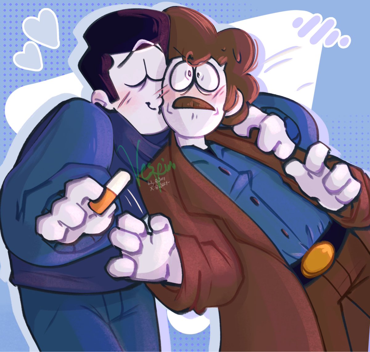 v3zzy_'s tweet image. Fueling the smokeydonuts agenda >:3c💐
#smokeydonuts #spookymonth #spookymonthart #spookymonthjohn #spookymonthjack #srpelo