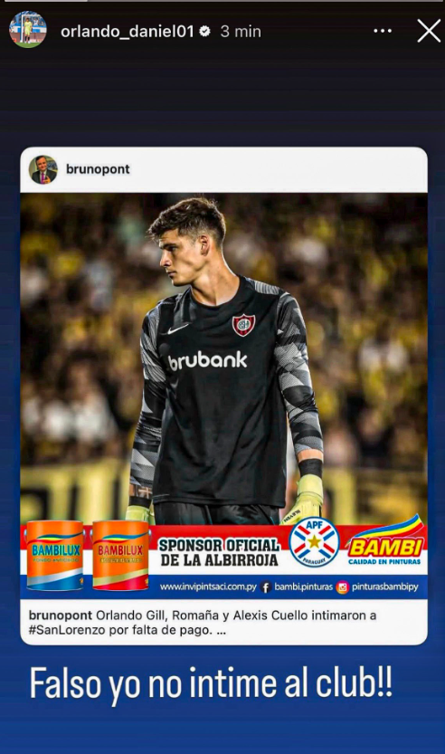 ✍️ORLANDO GILL vía INSTAGRAM.

Confirma la información que les brindé ayer.

La10DeSilas, firme junto al cuervo.