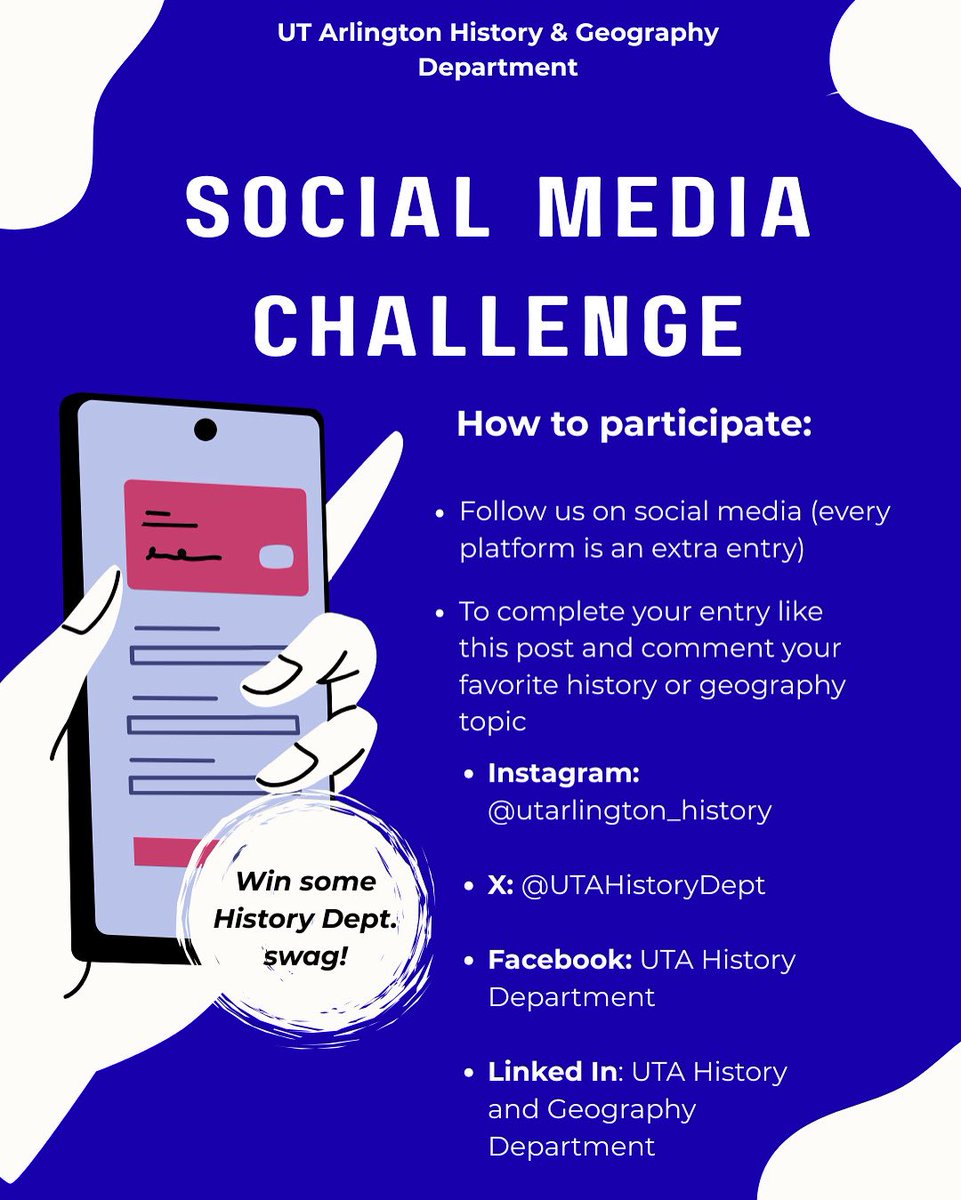 University of Texas - Arlington History Department tweet media