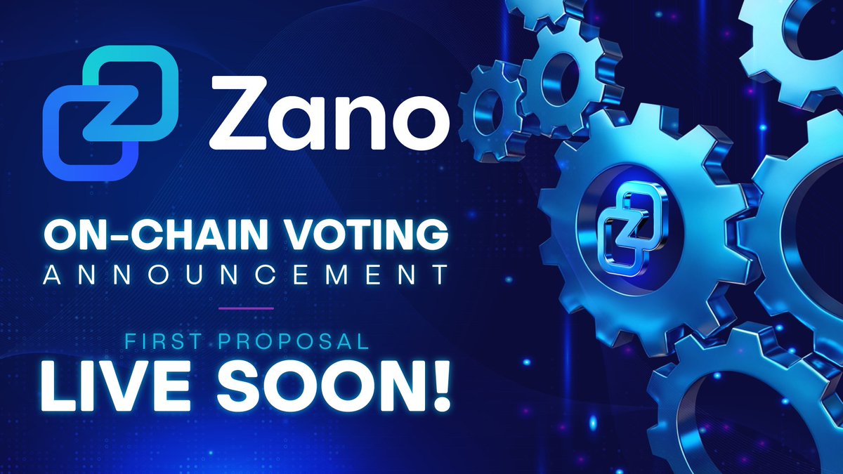 zano_project's tweet image. 🚨 Major announcement! 🚨

We&apos;re excited to introduce the Zano on-chain voting system. 🗣️

True community decision-making is finally here, giving stakers direct control over ecosystem matters.

The first vote goes live on the 24th of October and runs for 2 weeks. This is your…