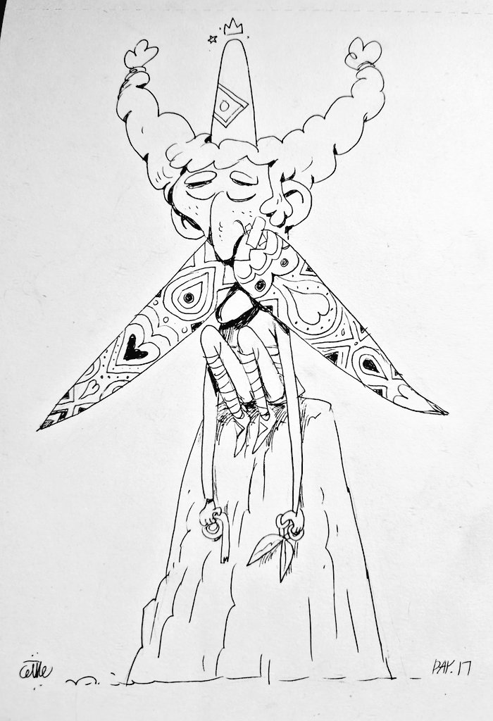 Day. 17 Ornate 
Inktober