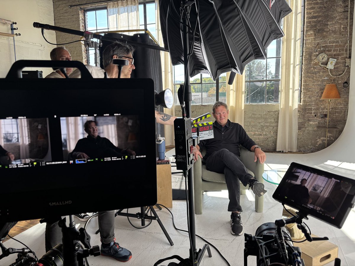 So this was fun today. Sat a few hours for an interview for an upcoming documentary to be aired on ⁦<a href="/netflix/">Netflix</a>⁩.