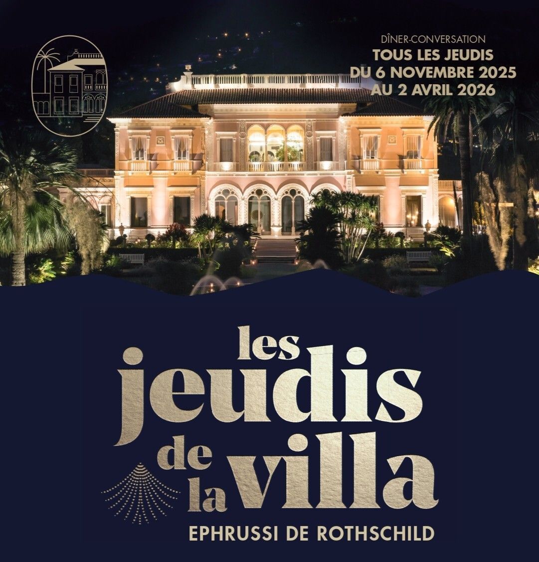 *** Tickets nearly sold out for Guillaume Néry event ***

Villa Ephrussi de Rothschild Welcomes Back Les Jeudis de la Villa buff.ly/hbIBKyR