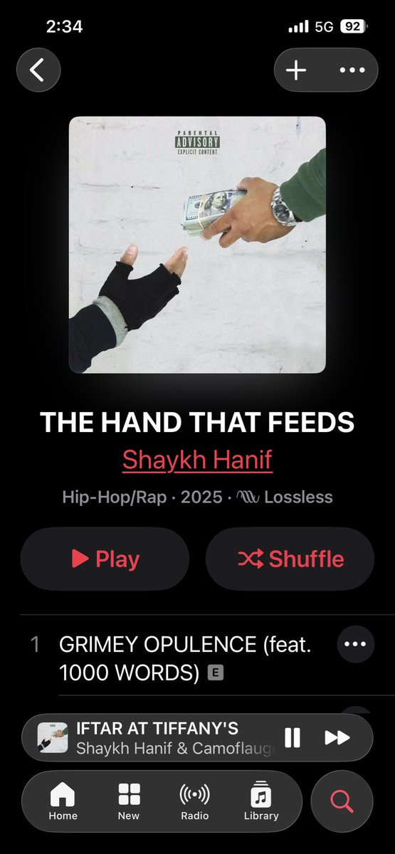 .<a href="/shaykh_hanif/">Shaykh Hanif</a> album is so fire. The whole feed the family crew is nice but this joint is 🔥🔥🔥.