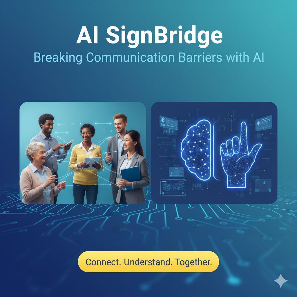 TAPsidrachain's tweet image. 🚀 Communication has no limits — and AI SignBridge is proving it! 🌍✨

Now trending at #5 on SidraStart, this AI-powered revolution is changing how the world connects with the hearing-impaired community. 🤝💡

For those who missed TAP, here’s your second chance to be part of…