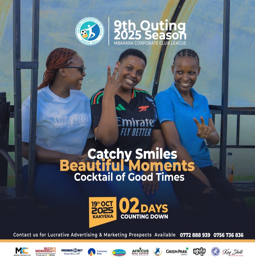 Just ✌🏼 days like this and we hit the road to mbarara for the #MCC09thOuting of the <a href="/MbararaCorpClub/">MBARARA CORPORATE CLUB</a> league. 

This Sunday, at Kakyeka Stadium.
#MCCSeason25