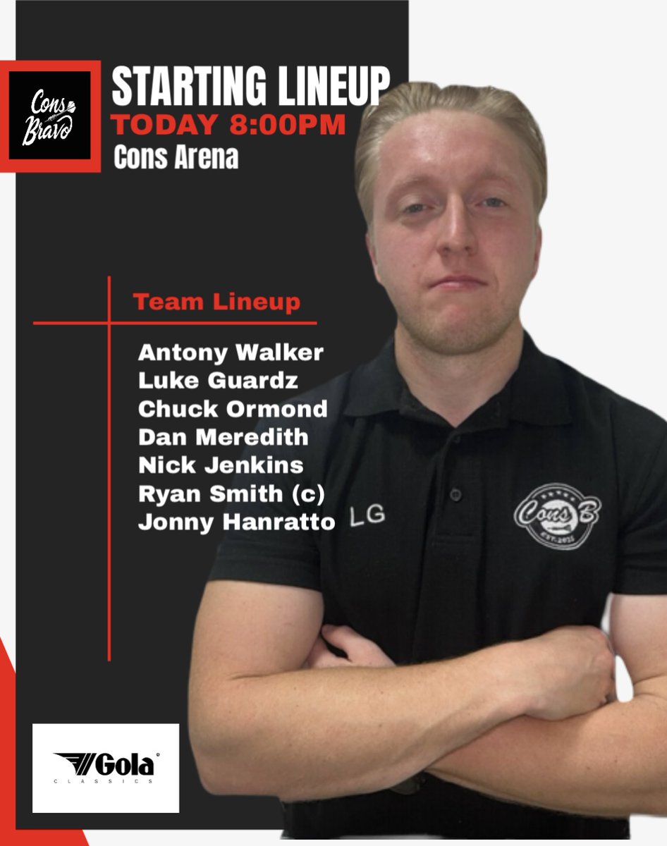 Team News is in 📰 

#ConsBravo ©️