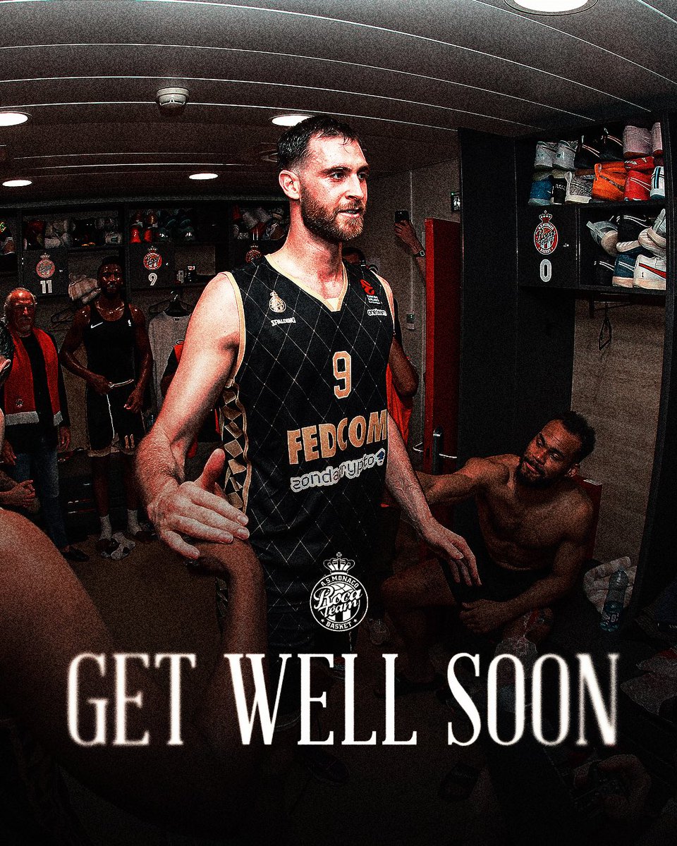 asmonaco_en's tweet image. Our thoughts are with our former player Georgios Papagiannis who went off the court with an apparent knee injury tonight.
Praying for your fast recovery, Papa ❤️