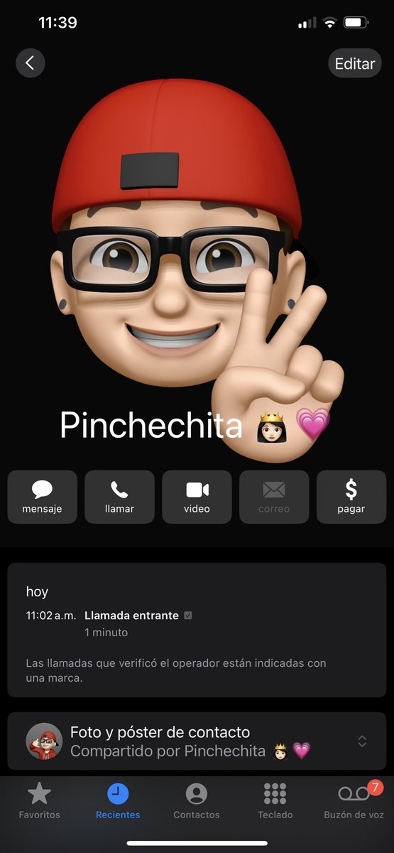 LeetyMurillo's tweet photo. Siento tan bonito cuando me llama para contarle lo bueno que le pasó en el día. Sabiendo que nos vamos a ver saliendo de trabajo 😭😭😭. ❤️❤️❤️❤️. https://t.co/u3bPbiSYiX