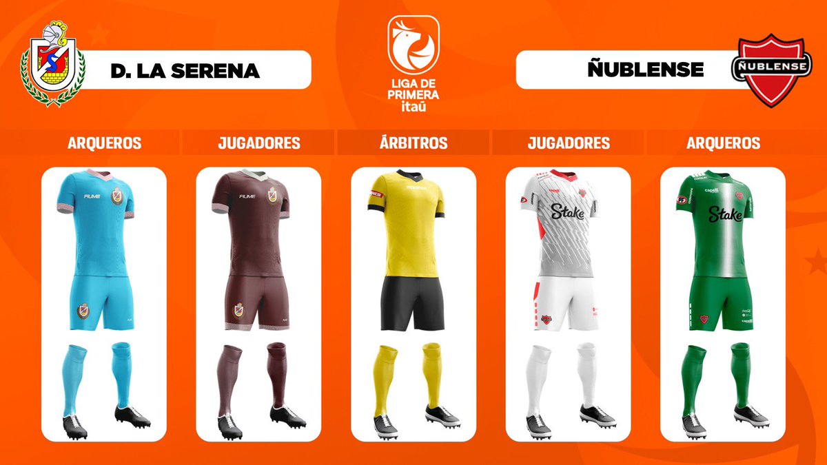 CampeonatoCL's tweet image. 👕🩳🧦 Revisa el #DressCode de la #Fecha24 de la #LigadePrimeraItaú🏆
📌 @audaxitaliano 🆚️ @ulcsadpoficial
📌 @ClubDIquique 🆚 @OHigginsoficial
📌 @CDLS_OFICIAL 🆚 @nublenseSADP
📌 @CDLimache 🆚 @ClubDepCobresal