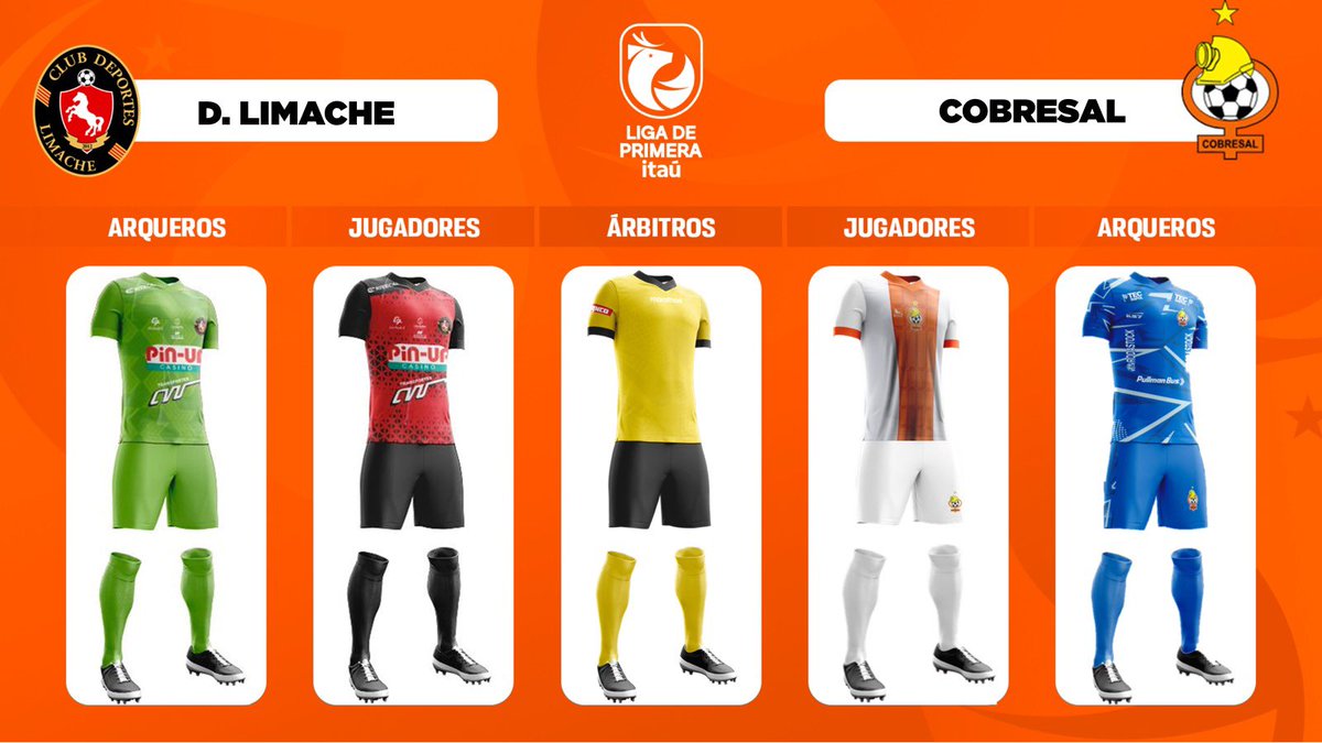 CampeonatoCL's tweet image. 👕🩳🧦 Revisa el #DressCode de la #Fecha24 de la #LigadePrimeraItaú🏆
📌 @audaxitaliano 🆚️ @ulcsadpoficial
📌 @ClubDIquique 🆚 @OHigginsoficial
📌 @CDLS_OFICIAL 🆚 @nublenseSADP
📌 @CDLimache 🆚 @ClubDepCobresal