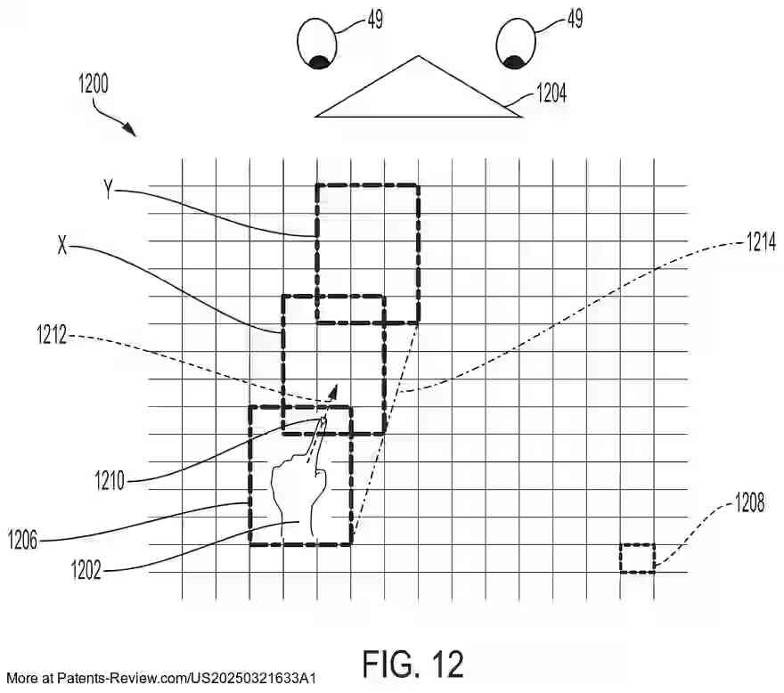 PatentPulse's tweet photo. 🔍 New patent application #US20250321633A1 by #MagicLeap explores a #CrossReality device with high temporal resolution. This lightweight, low-power wearable display system utilizes a dynamic vision sensor and plenoptic camera to enhance object tracking.
By processing image data dynamically, it optimizes XR functions and tracks objects like hands or stationary items for precise pose calculation. #WearableTech #XR #ImagingTech #PatentApplication