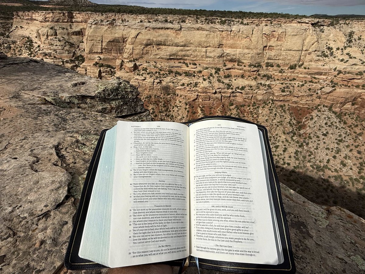 "Therefore everyone who hears these words of Mine and does them, may be compared to a wise man who built his house on the rock."

-Matthew 7:24

Thank you Chuck K. for your user photo of the Handy Size Edge-Lined Italian Cowhide Full Yapp in Patina Navy.