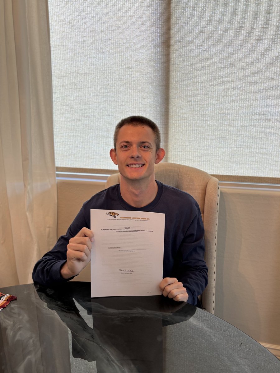 a_evans_7's tweet photo. I'm excited to announce that I have officially signed with the Wernigerode Mountain Tigers for the 2026 season 🇩🇪. I will be coaching as an Offensive Assistant. https://t.co/jp54ApRl5x