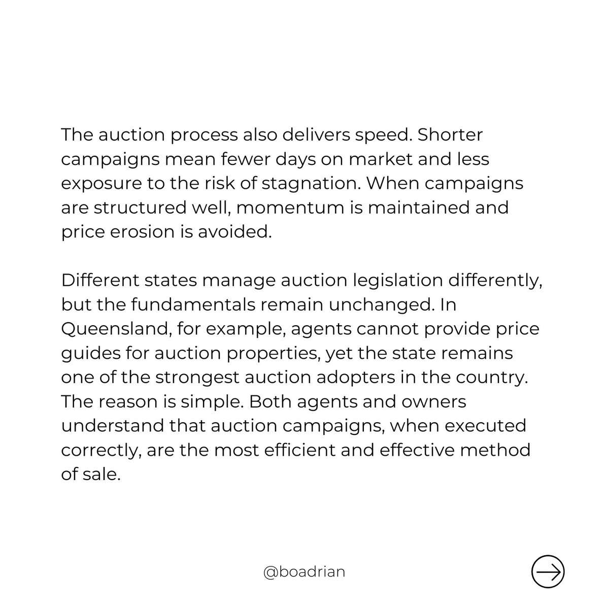 Adrian_Bo_1's tweet photo. Thank you @realestatebusiness for Publishing My Article; 

👉 WHY THE AUCTION PROCESS DELIVERS THE STRONGEST RESULTS! 

@boadrian #BoeysInsights #RealEstateBusiness #AuctionProcess #StrongestResults #REB #RealEstateTips #AuctionSuccess #MarketTrends #RealEstateCoaching #MaximiseValue #SellingStrategy #PropertyAuction #RealEstateExpert #InvestmentSuccess #AuctionAdvantage #WinningResults