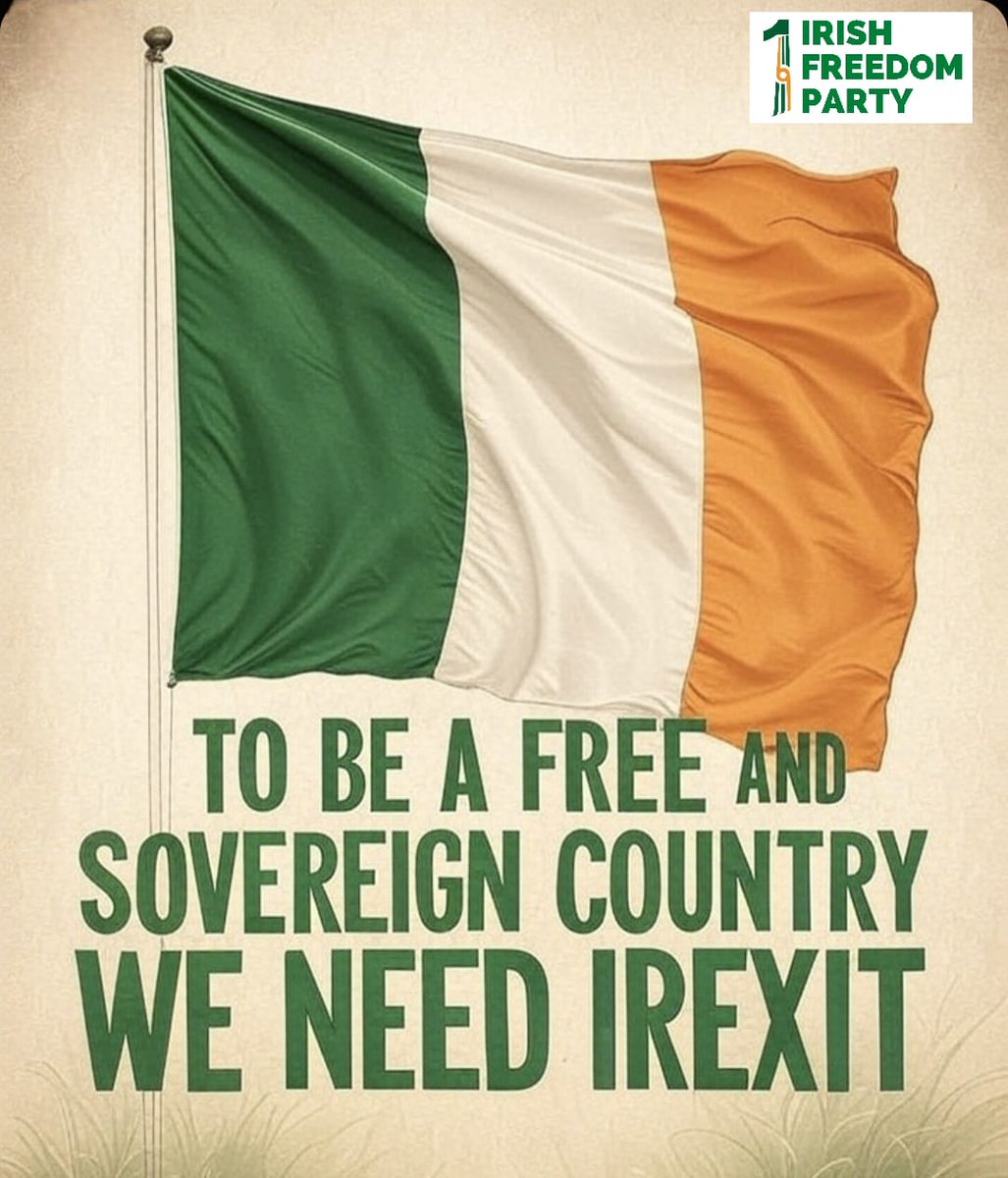 The EU is not what we signed up to. Only by leaving in the future can we reclaim our sovereignty and independence. #Irishfreedom