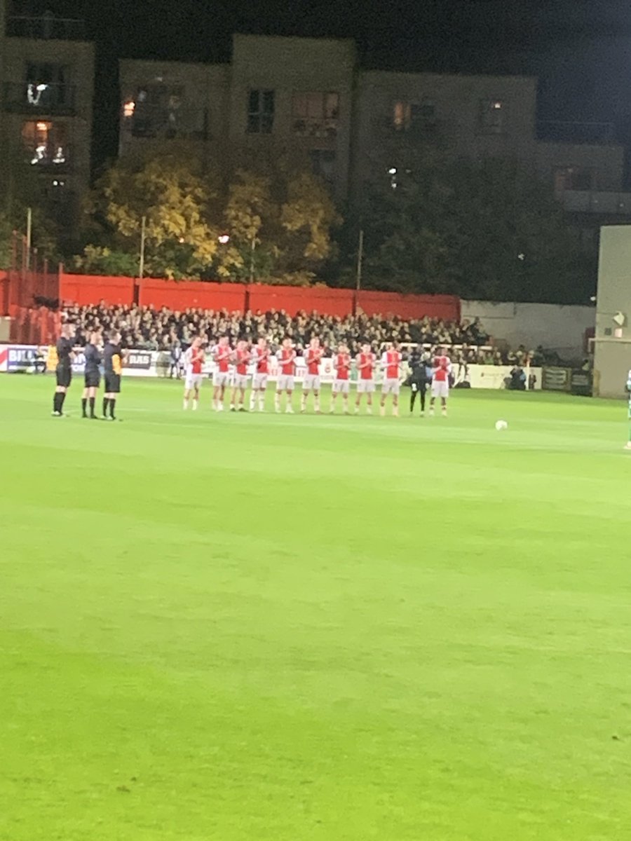 Ready for battle <a href="/stpatsfc/">St Patrick's Athletic FC</a> v <a href="/ShamrockRovers/">Shamrock Rovers FC</a>