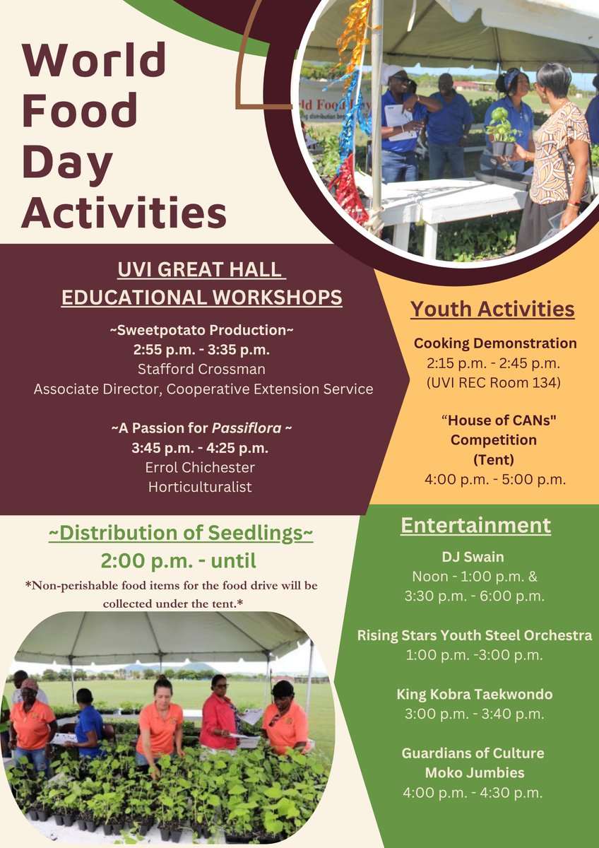 UVI School of Agriculture tweet media