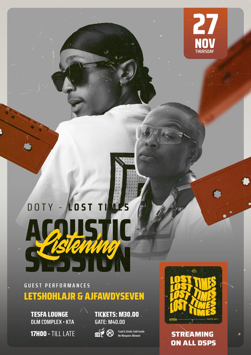 letshohlajr's tweet photo. Get your tickets today! 🇱🇸
@aj_fawdyseven https://t.co/Pac7MDKMa4