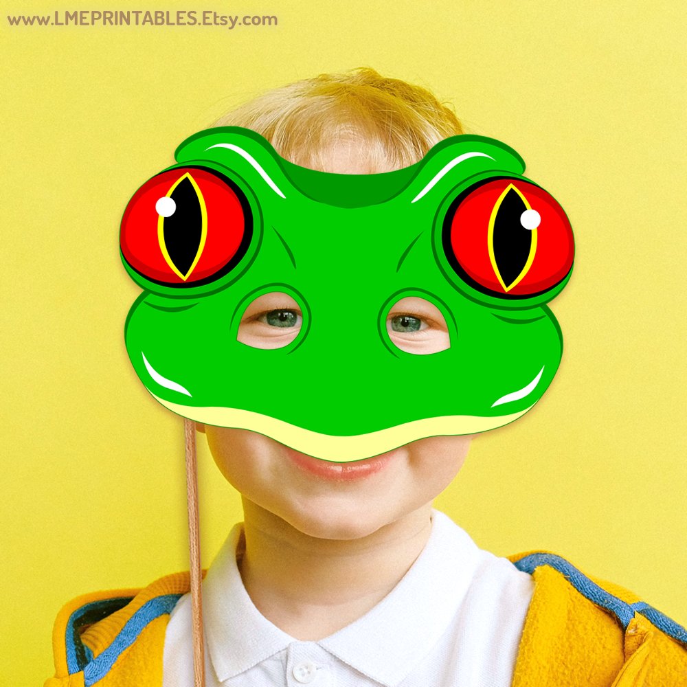 lmeprintables's tweet photo. Frog Printable Mask Toad Template Animal Costume Birthday Party Paper Mask Halloween Amphibian Red-Eyed Tree Photo Booth Kid Adult Carnival https://t.co/WzbFyfMBjZ via @Etsy #frogmask #printablefrogmask #toadmask #partypapermasks #redeyedtreefrogmask #halloweenmasks #photobooth https://t.co/cIFYCSv3td