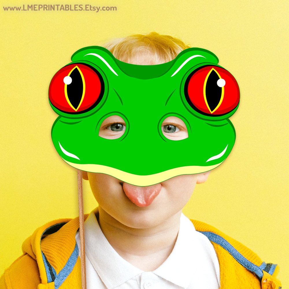 lmeprintables's tweet photo. Frog Printable Mask Toad Template Animal Costume Birthday Party Paper Mask Halloween Amphibian Red-Eyed Tree Photo Booth Kid Adult Carnival https://t.co/WzbFyfMBjZ via @Etsy #frogmask #printablefrogmask #toadmask #partypapermasks #redeyedtreefrogmask #halloweenmasks #photobooth https://t.co/cIFYCSv3td