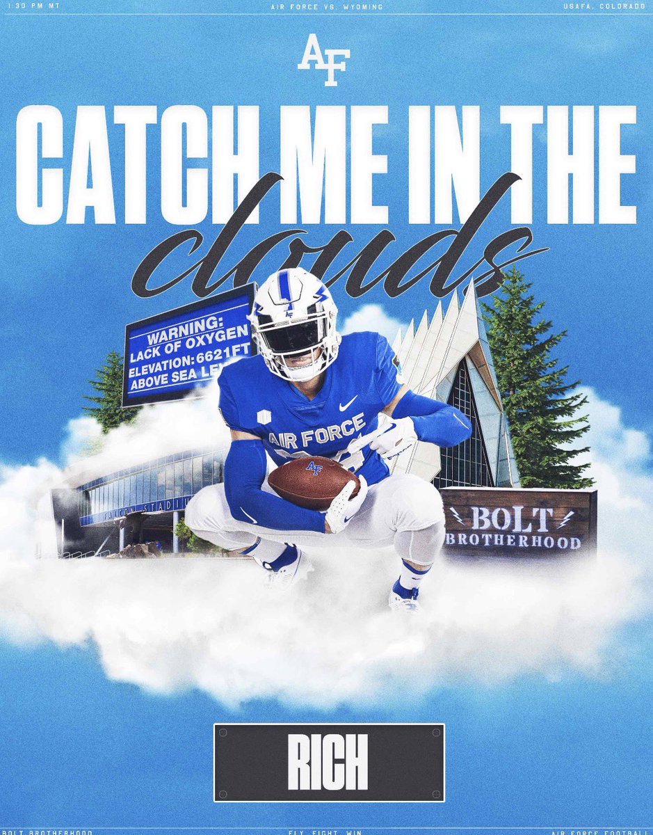 DakotaRich16_'s tweet photo. Thank you for the graphic @af_academy! Excited to visit tomorrow‼️@WilsLakota @SixZeroAcademy @cjrecruiting2 @Coach_Sanford2 @zachwilsonvalor @AF_Football @CoachNickToth @AF_FBRecruiting https://t.co/PQH2RWj5U9