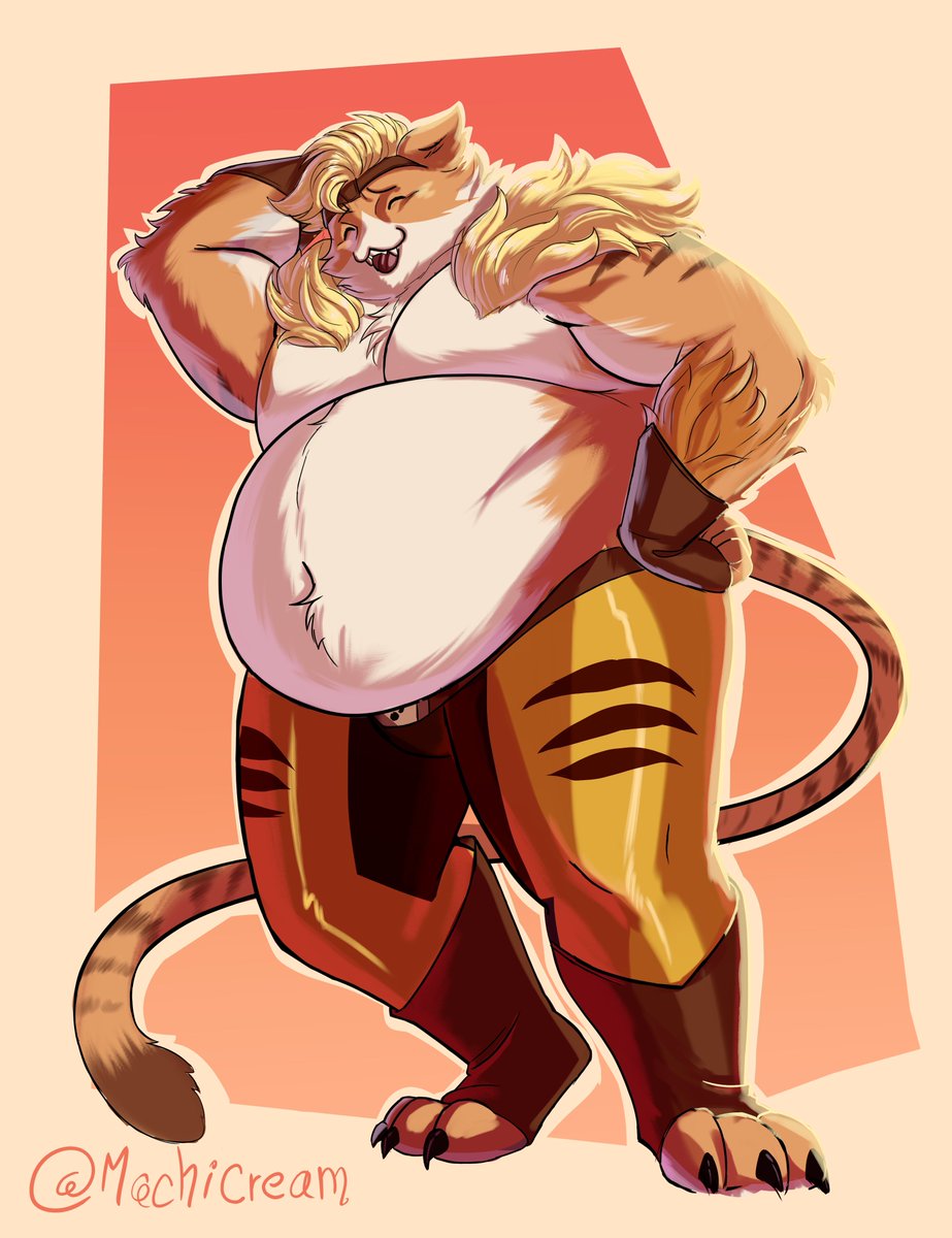 mochi🍡 (@mochi_cream38) on Twitter photo He's a little out of shape He's a little out of shape