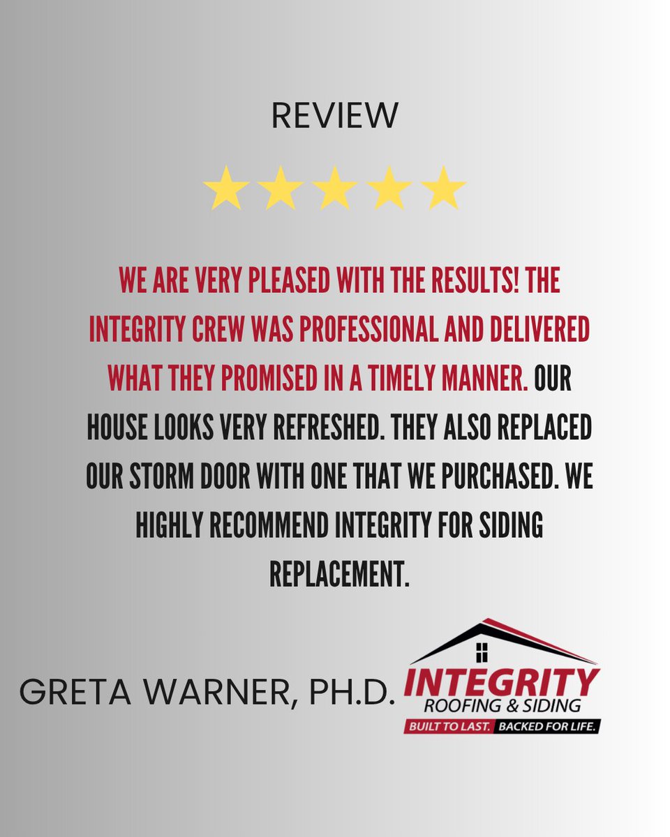 Integrity Roofing & Siding tweet media