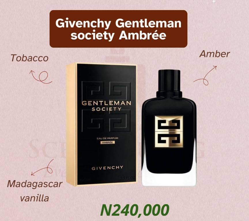 dollarpresh's tweet image. Givenchy Gentleman society Ambrée
🏷240,000
Available 📌
📍nationwide delivery 🚚