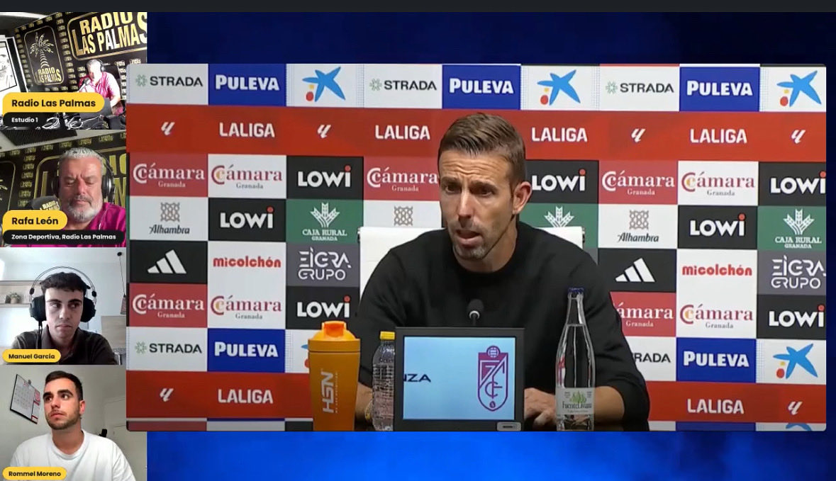 Cuadragésimo quinto programa de Zona Deportiva, en Radio Las Palmas, con Miguel Ángel Ramírez, Alfredo del Castillo, Manu García y Romel Moreno facebook.com/share/v/1FAV1k…