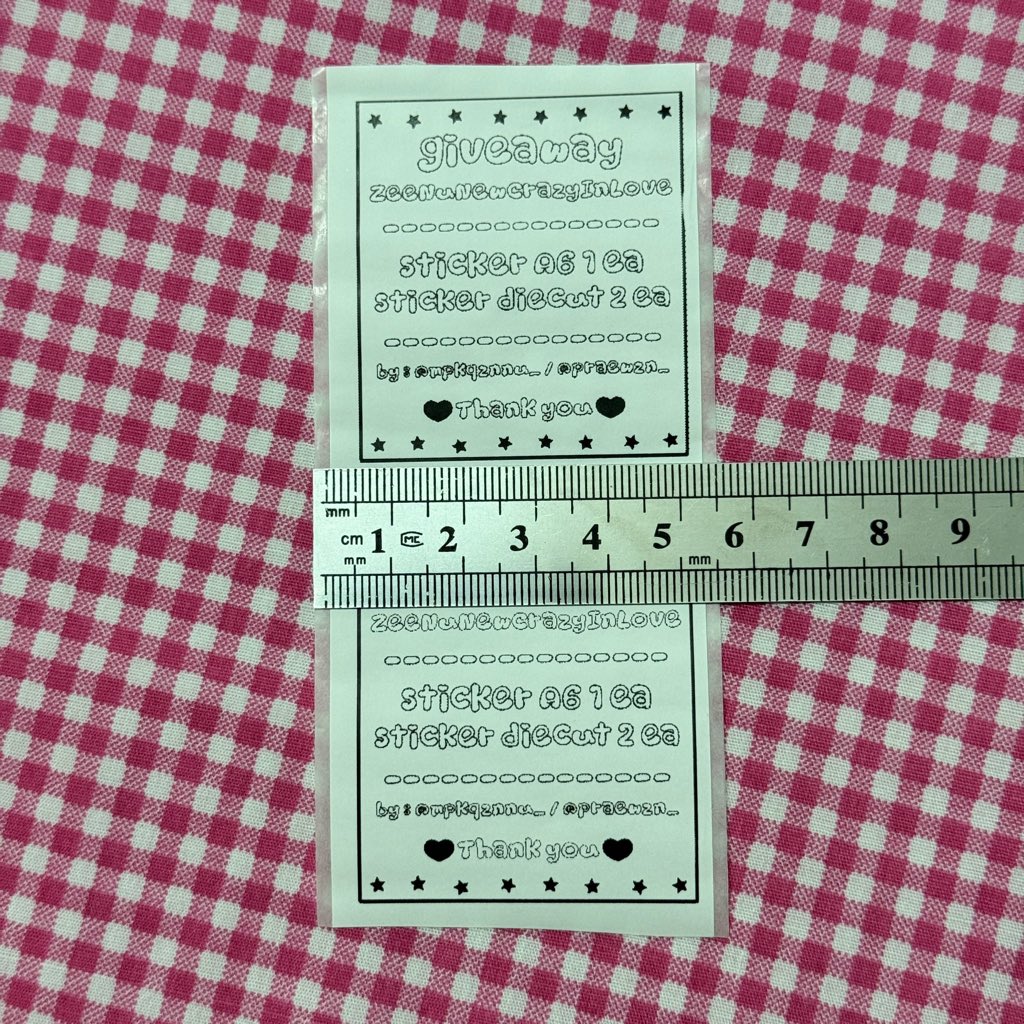 🤲🏻  𓏤 รับปริ้นสติ๊กเกอร์/ที่อยู่ ⭐️

𓐖🎱 ᱸ𐬹 สติ๊กเกอร์ 0.50฿ 💖
𓈈 . ✴︎ 50 ฟรี 5 25฿ 🧠♡︎ 
𓈈 . ✴︎ ยอด100฿+ ส่งฟรี 🧠♡︎ 
𓂃🚚𓂃40฿💟

🧹สามารถดูตัวอย่างแบบที่สั่งปริ้นก่อนได้ ปรับแก้ได้ตลอดค่าา

#สติ๊กเกอร์ #รับปริ้น #รับปริ้นที่อยู่ #รับทําgiveaway #รับออกแบบgiveaway