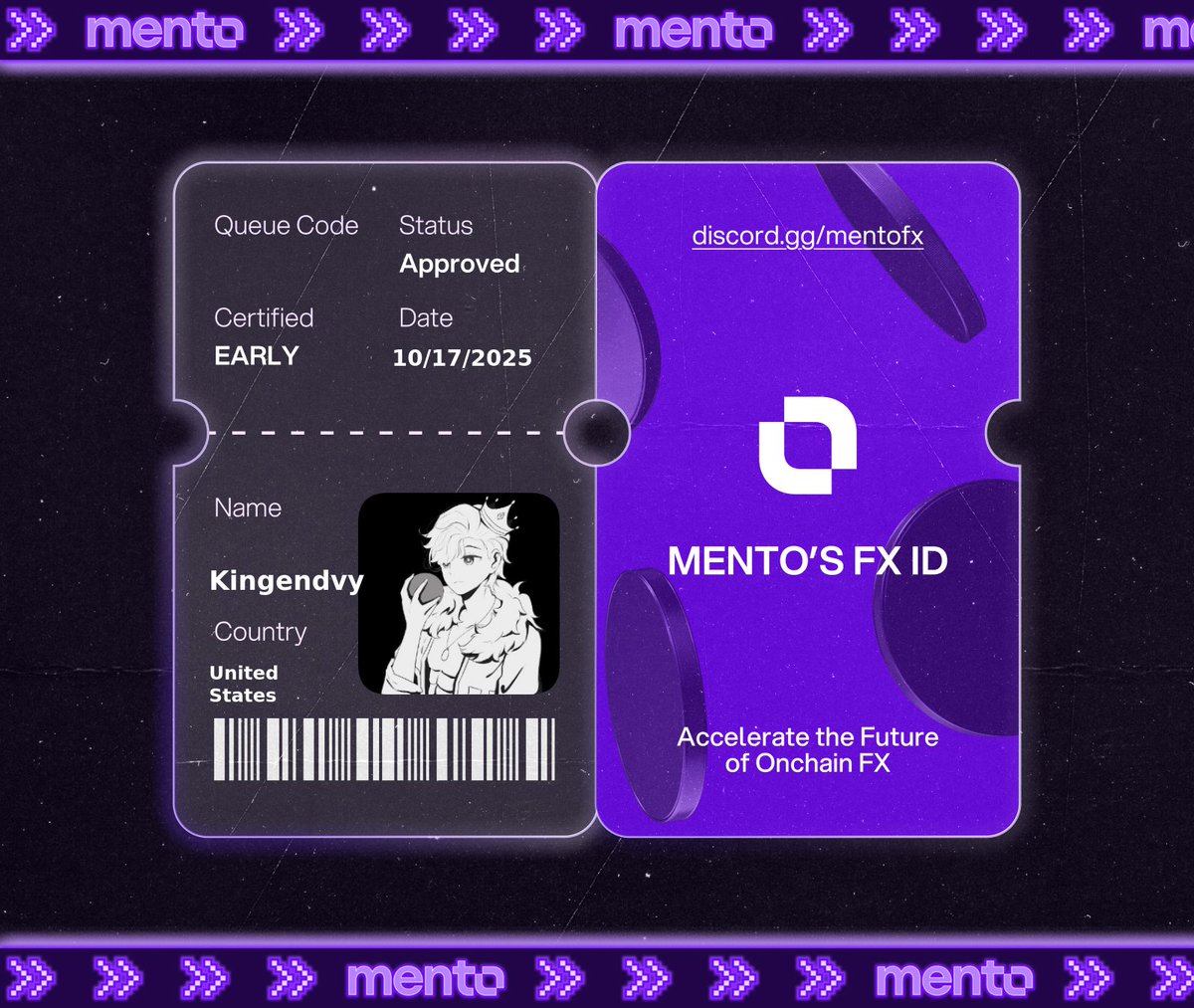Let's go <a href="/MentoLabs/">Mento (fx/acc)</a> $MENTO