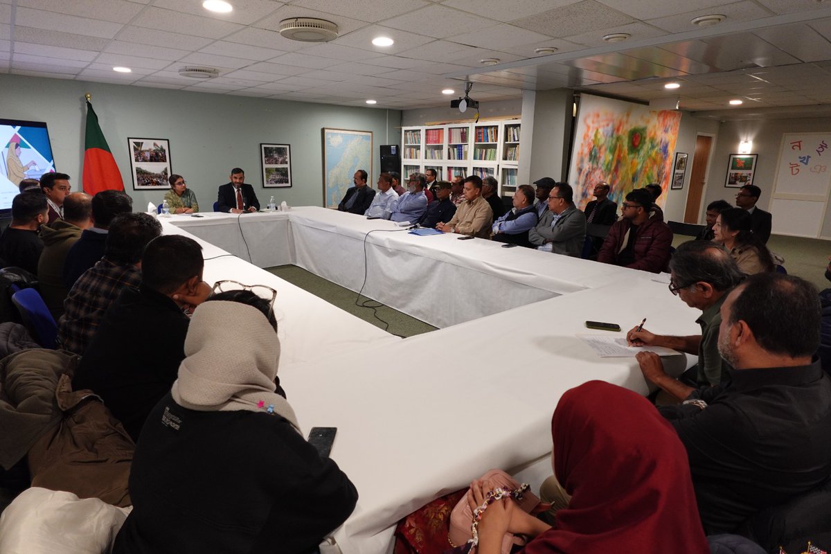 Embassy of Bangladesh, Sweden tweet media