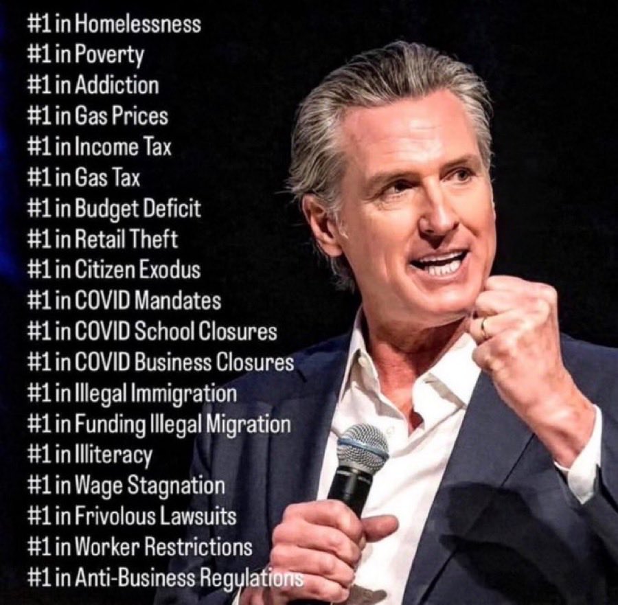 MiMiLooLooTx's tweet photo. @GavinNewsom Massive failure. https://t.co/ApDx4AnYLn