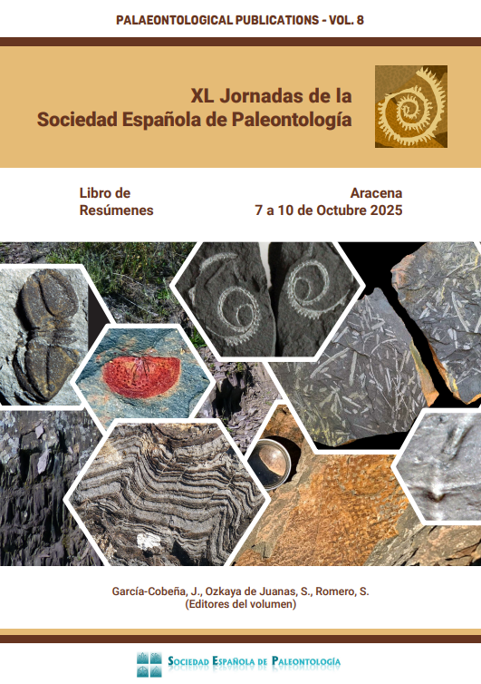 PaleoIberica's tweet photo. 🦎 La semana pasada tuvimos el placer de participar activamente en las XL Jornadas de la @sepaleontologia, celebradas en Aracena (Huelva) 🏔️ No te pierdas este 🧵 con todas nuestras contribuciones al congreso 👇 https://t.co/1DQfIuj1gv