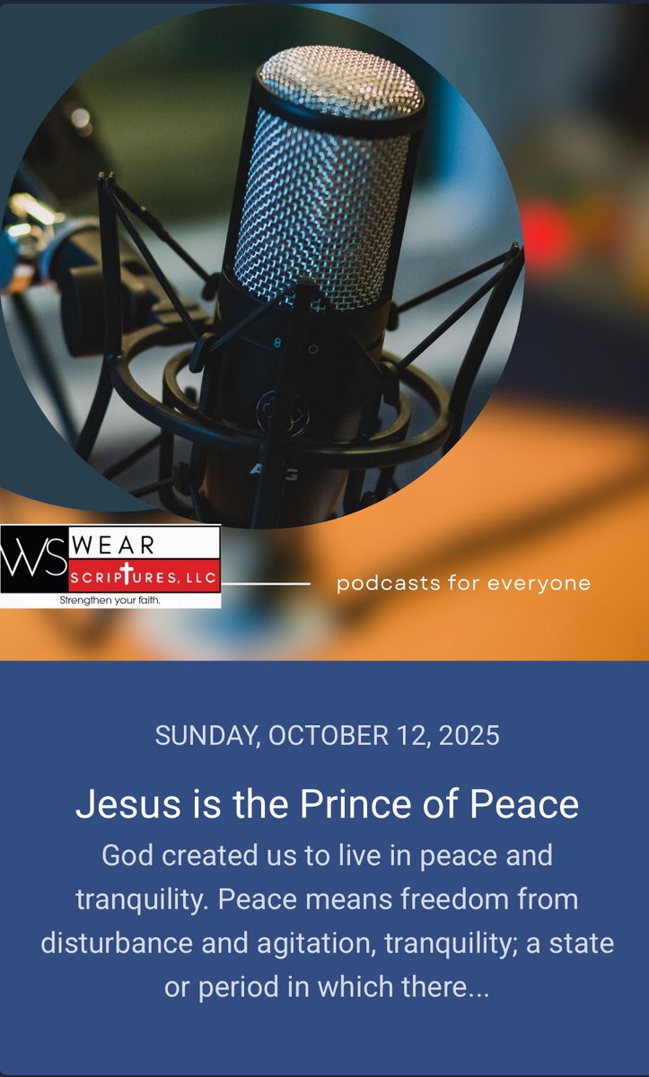 robcam29's tweet photo. You can subscribe at https://t.co/kmim7R2dMd.  Listen now…https://t.co/jDp6weVeUS #Jesus #worldpeace #princeofpeace #Jesusistheprinceofpeace https://t.co/i5M4x6jvKl