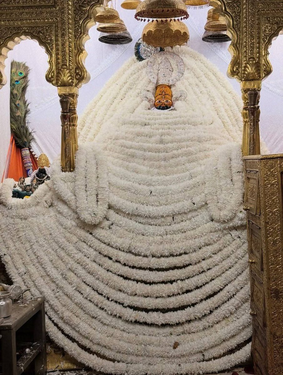 SukhdeoPanse's tweet photo. विश्व प्रसिद्ध बाबा खाटू श्याम जी के पावन धाम में दर्शन कर दिव्य अनुभूति का सौभाग्य प्राप्त हुआ।

बाबा श्याम जी सब पर अपनी कृपा बनाए रखें,
हर हारे हुए मनुष्य को सहारा दें, और सबको सुख, समृद्धि व निरोग जीवन का आशीर्वाद प्रदान करें।

“हारे का सहारा, बाबा श्याम हमारा!” https://t.co/HTOcLBfzAV