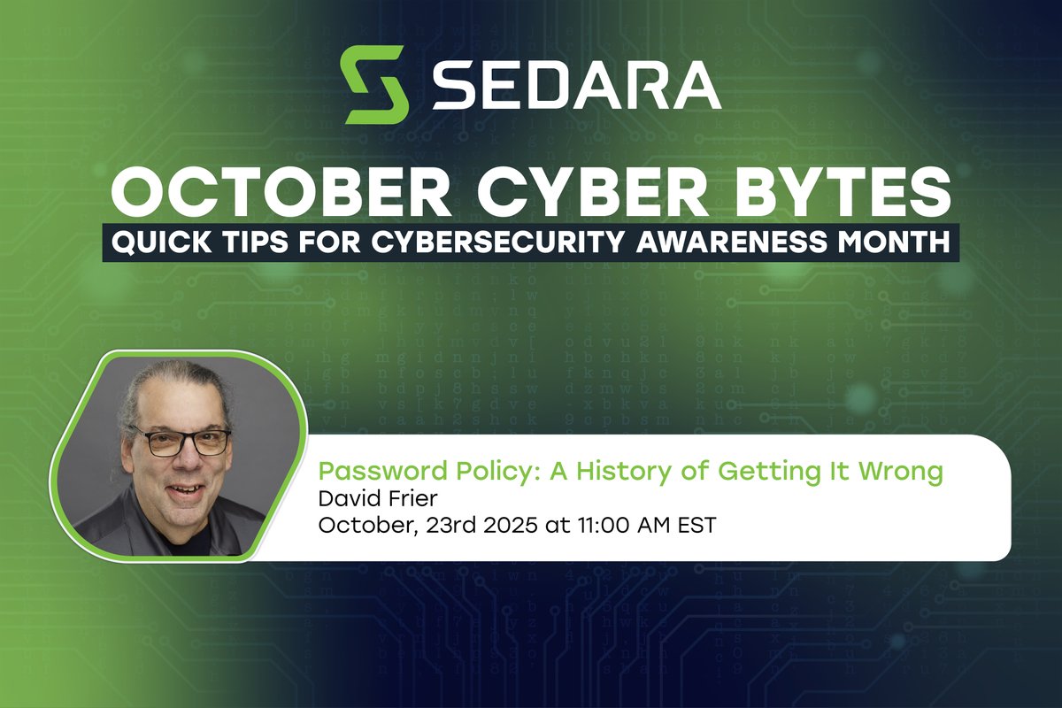 Sedara Security tweet media