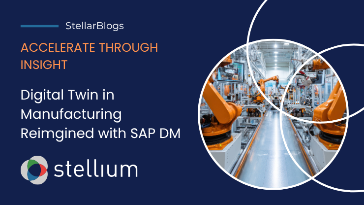 Stelliuminc's tweet photo. Imagine a factory that learns, adapts, and improves every single day. That’s the promise of Digital Twins powered by SAP Digital Manufacturing, blending data, AI, and automation into one smart, self-optimizing ecosystem.
Explore: https://t.co/8gO1XgLqqG https://t.co/kSqQRrdo1Y