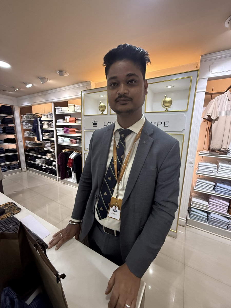 mukeshpadhan's tweet photo. Very disappointed with the service at @LPLouisPhilippe Bhubaneswar. Salesman Biswajit Behera was arrogant &amp; rude — said “Do whatever you want, who cares.” Totally unacceptable from a premium brand. Hope management takes action. #CustomerService #LouisPhilippe https://t.co/qXkGJHm8Ky