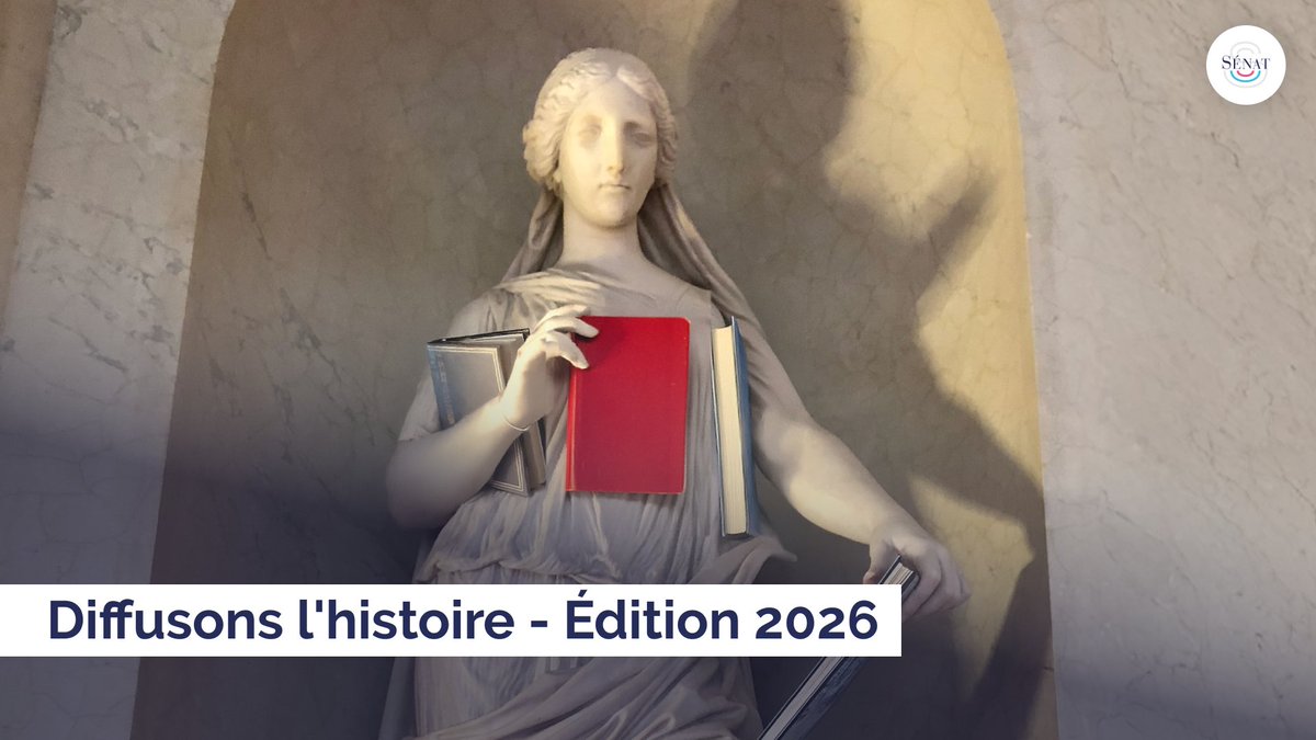 📚 Vous êtes l’auteur d’une thèse, d’un ouvrage érudit ou d’un ensemble d’articles en histoire et vous souhaiteriez en publier une synthèse pouvant intéresser le grand public et si possible les lycéens ?

🗂️ Découvrez l’aide à la publication du Sénat Diffusons l’histoire, et