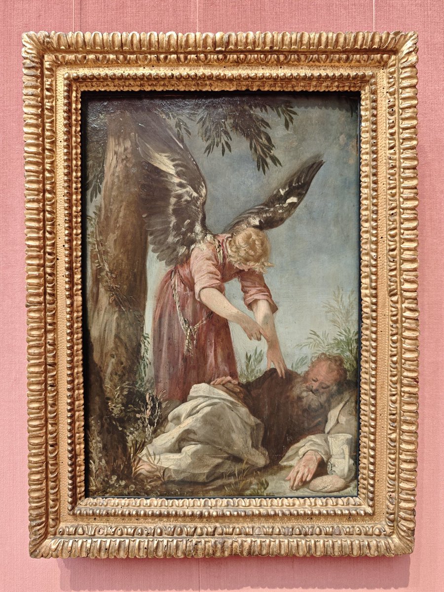 RembriBarrocho's tweet photo. Precioso Escalante en la Gemäldegalerie de Berlín:

El ángel despierta al profeta Elías en el desierto. https://t.co/gZ9JovgLKC