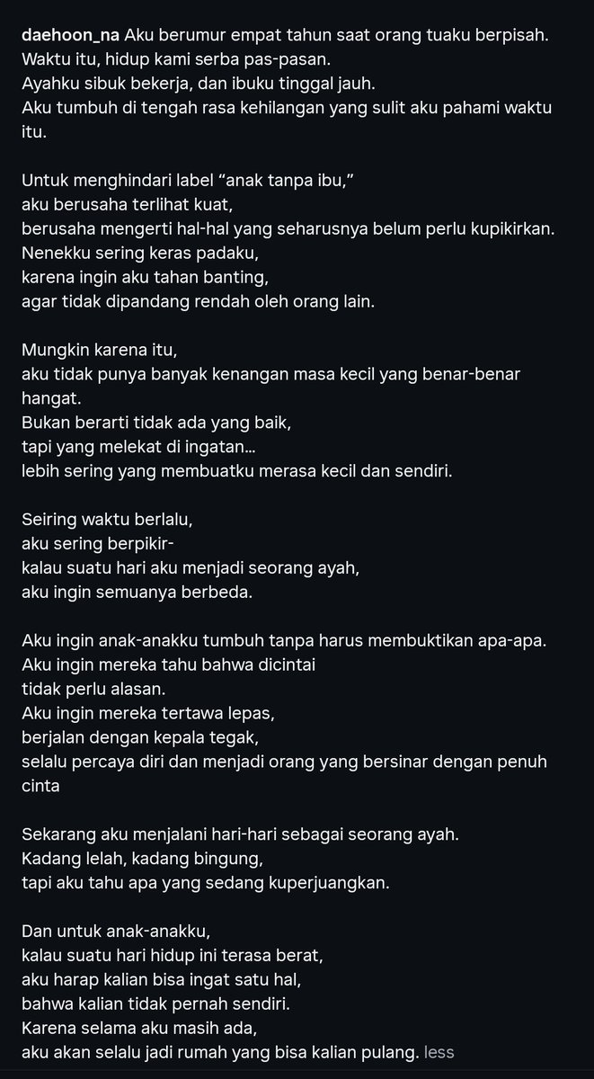 gabigabigail's tweet image. Baca caption nya daehoon di ig 🥹