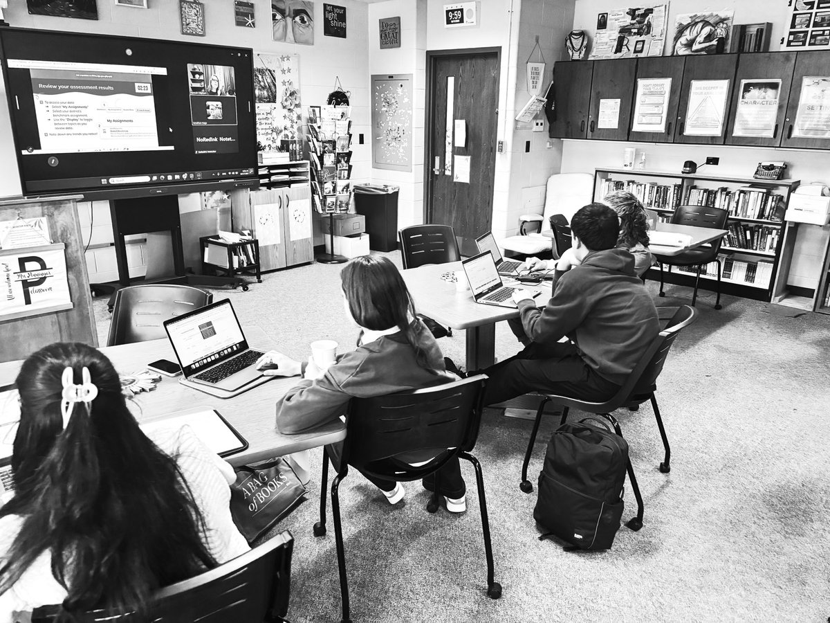 Appreciate our <a href="/FHCHSRangers/">Forest Hills Central HS</a> ELA team diving into Benchmark writing data. Hearing this team focus on how all Rangers progress through writing here at FHC is inspiring. #EveryRangerKnown #RangerStrong <a href="/JordanGeorge11/">Jordan George</a>